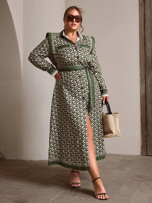 Vintage Long Sleeve Dress