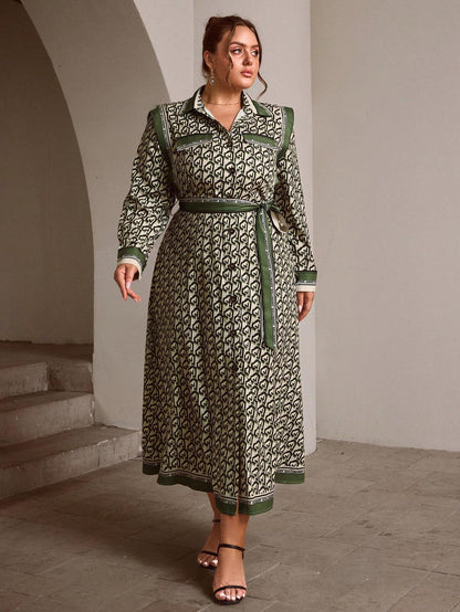 Vintage Long Sleeve Dress