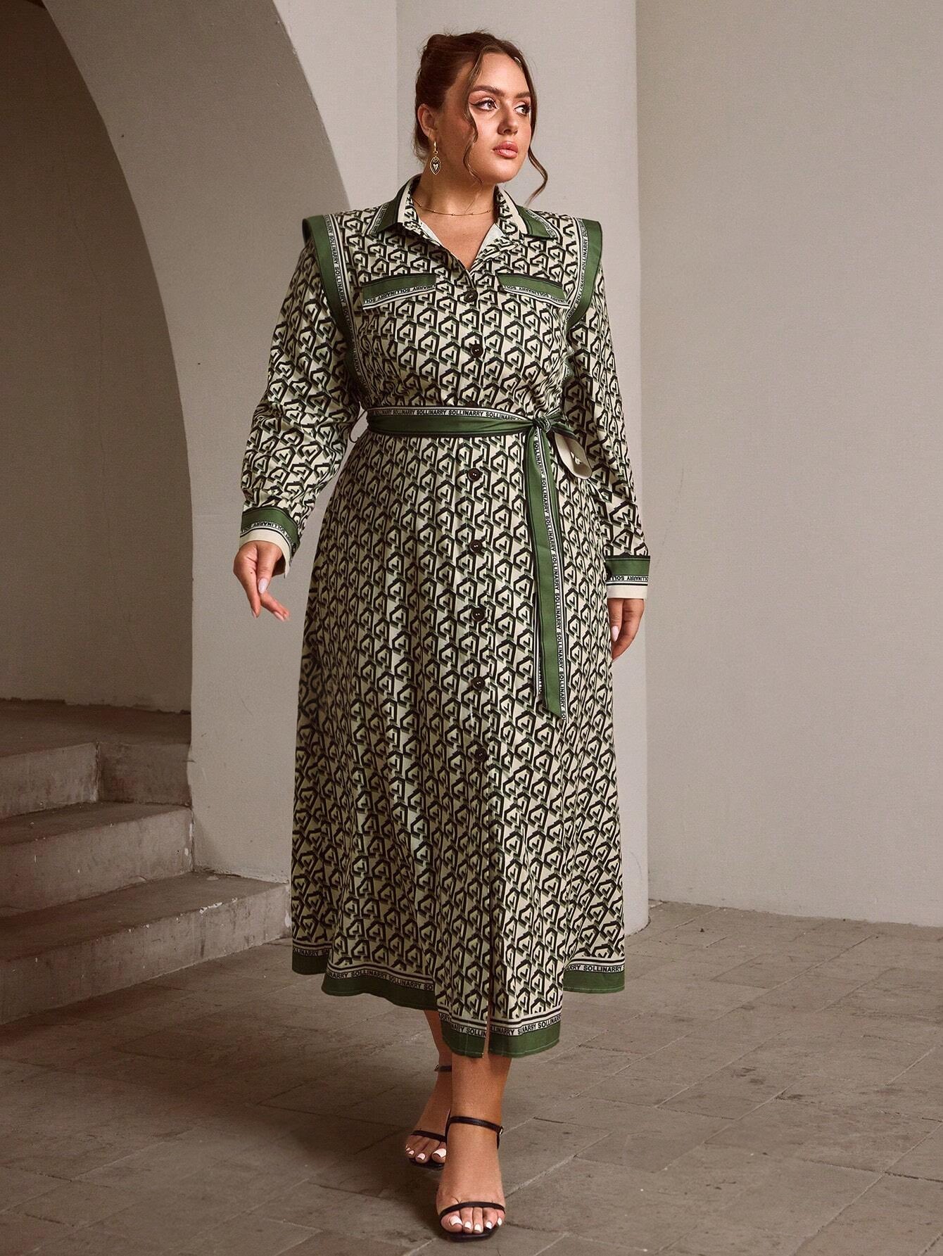 Vintage Long Sleeve Dress