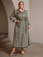 Vintage Long Sleeve Dress