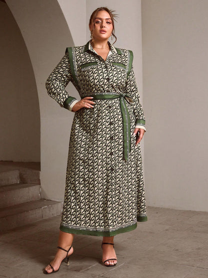 Vintage Long Sleeve Dress