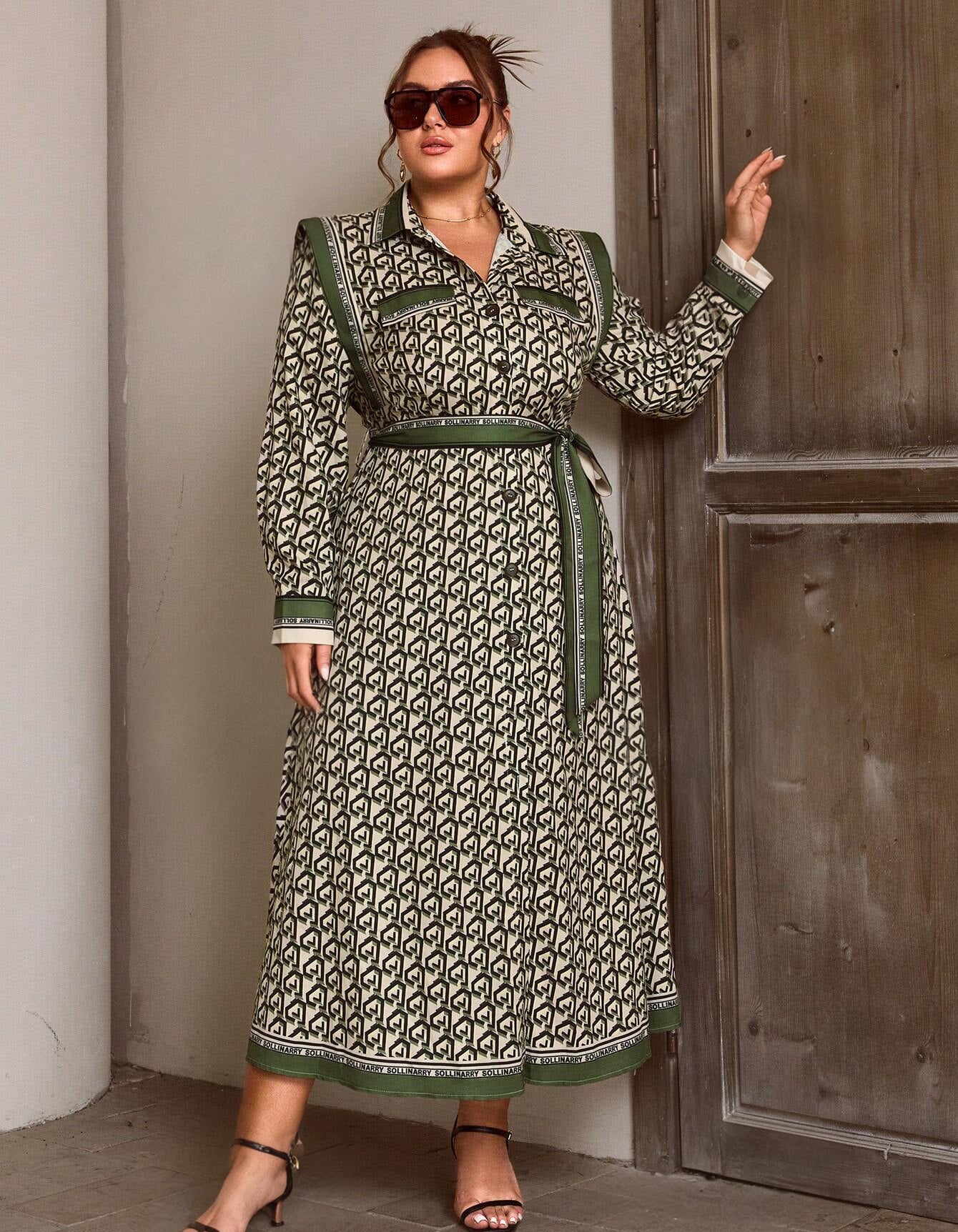Vintage Long Sleeve Dress