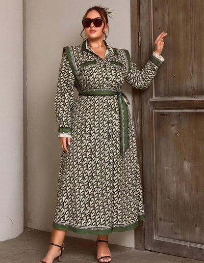 Vintage Long Sleeve Dress