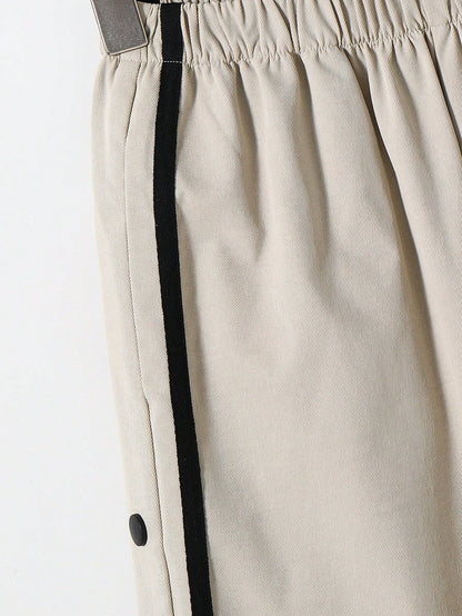 Webbing Straight Pants