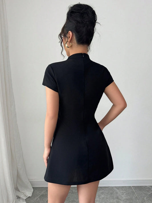Slim Fit Elegant Mini Dress
