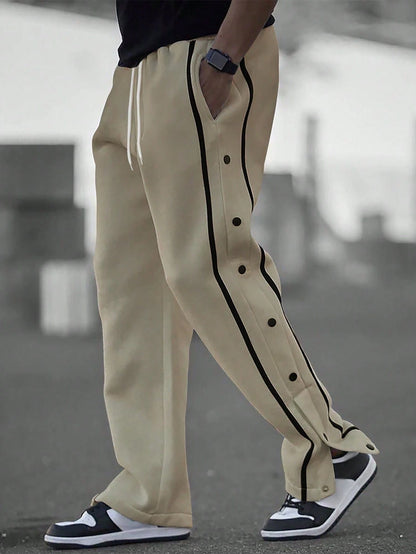 Webbing Straight Pants