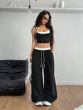 Casual Knit Tank Tops & Sweatpants Sets