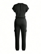 Round Neck And Pants Set