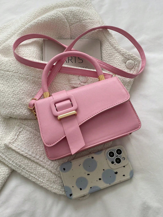 One Shoulder D Small Square Bag