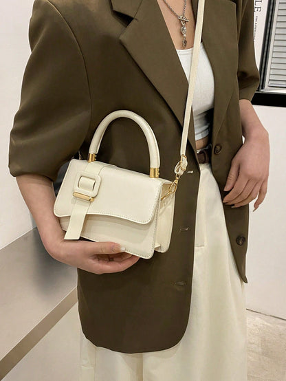 One Shoulder D Small Square Bag