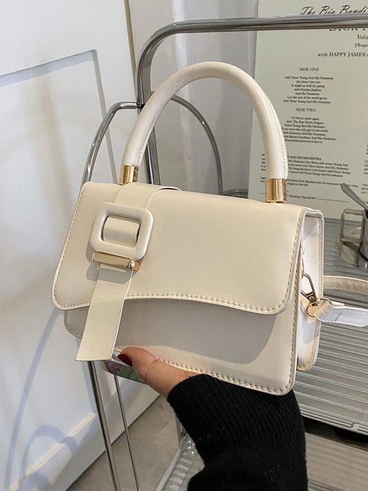 One Shoulder D Small Square Bag
