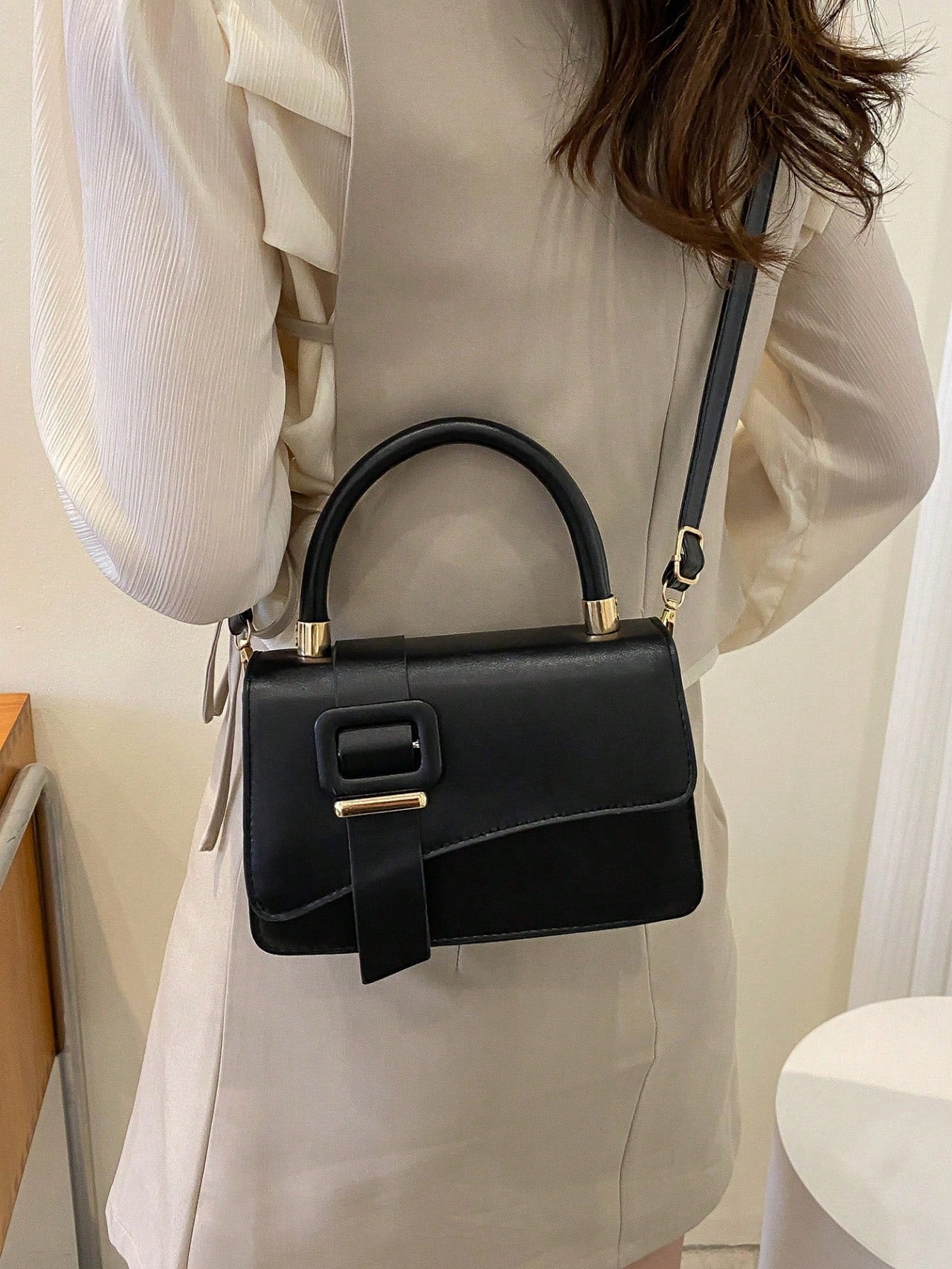 One Shoulder Small Square Bag