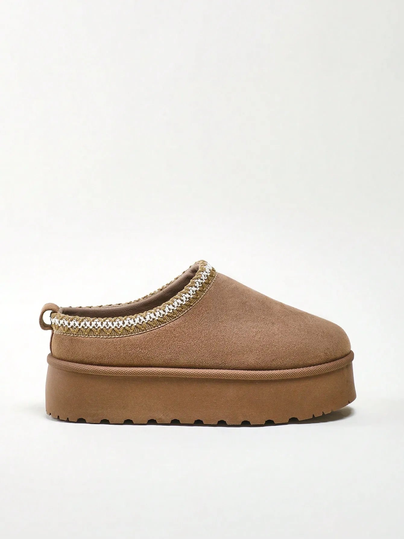 Clogs-Cozy Platform  Slippers