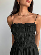 Casual Cinched Waist Bodycon Dress