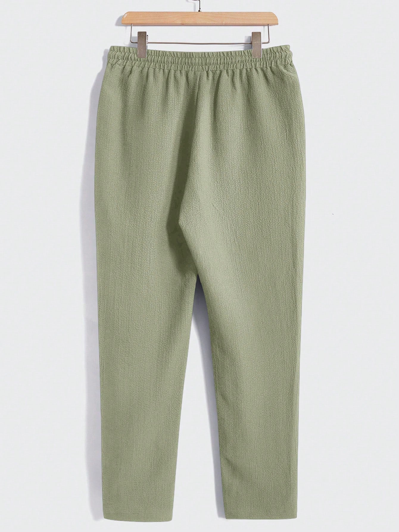 Solid Button Front Pocket Shirt And Pants Set