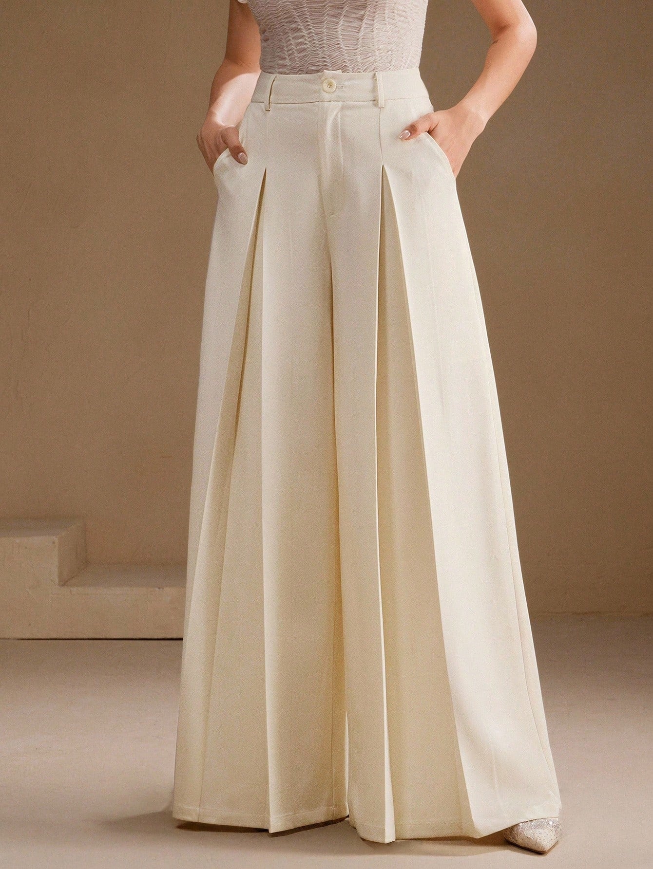 Elegant Loose Wide Leg Casual Flared Pants