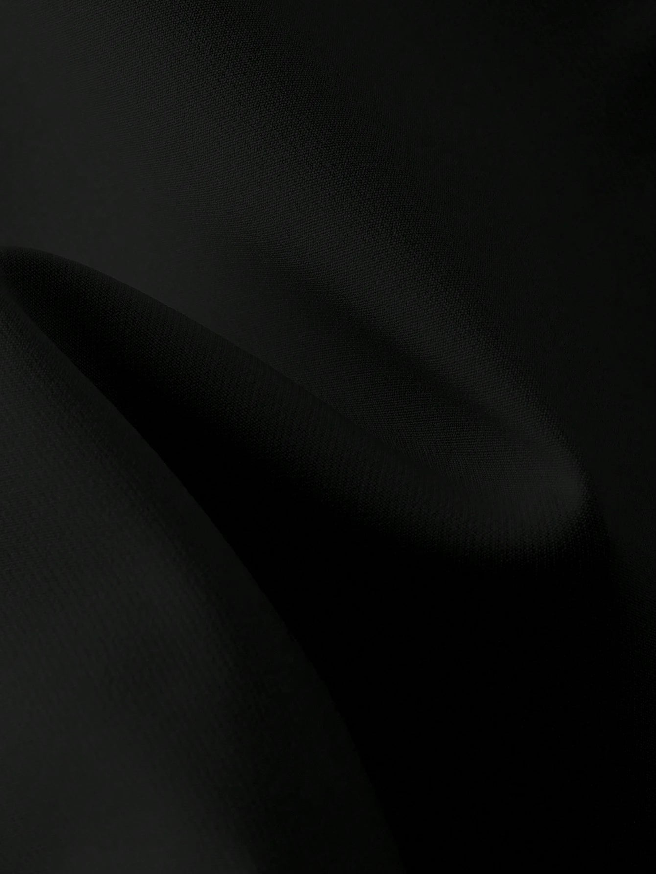 Close-up of black fabric texture