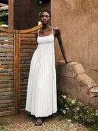 Minimalist Sleeveless Bohemian Dress