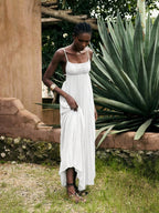 Minimalist Sleeveless Bohemian Dress