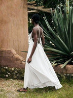 Minimalist Sleeveless Bohemian Dress