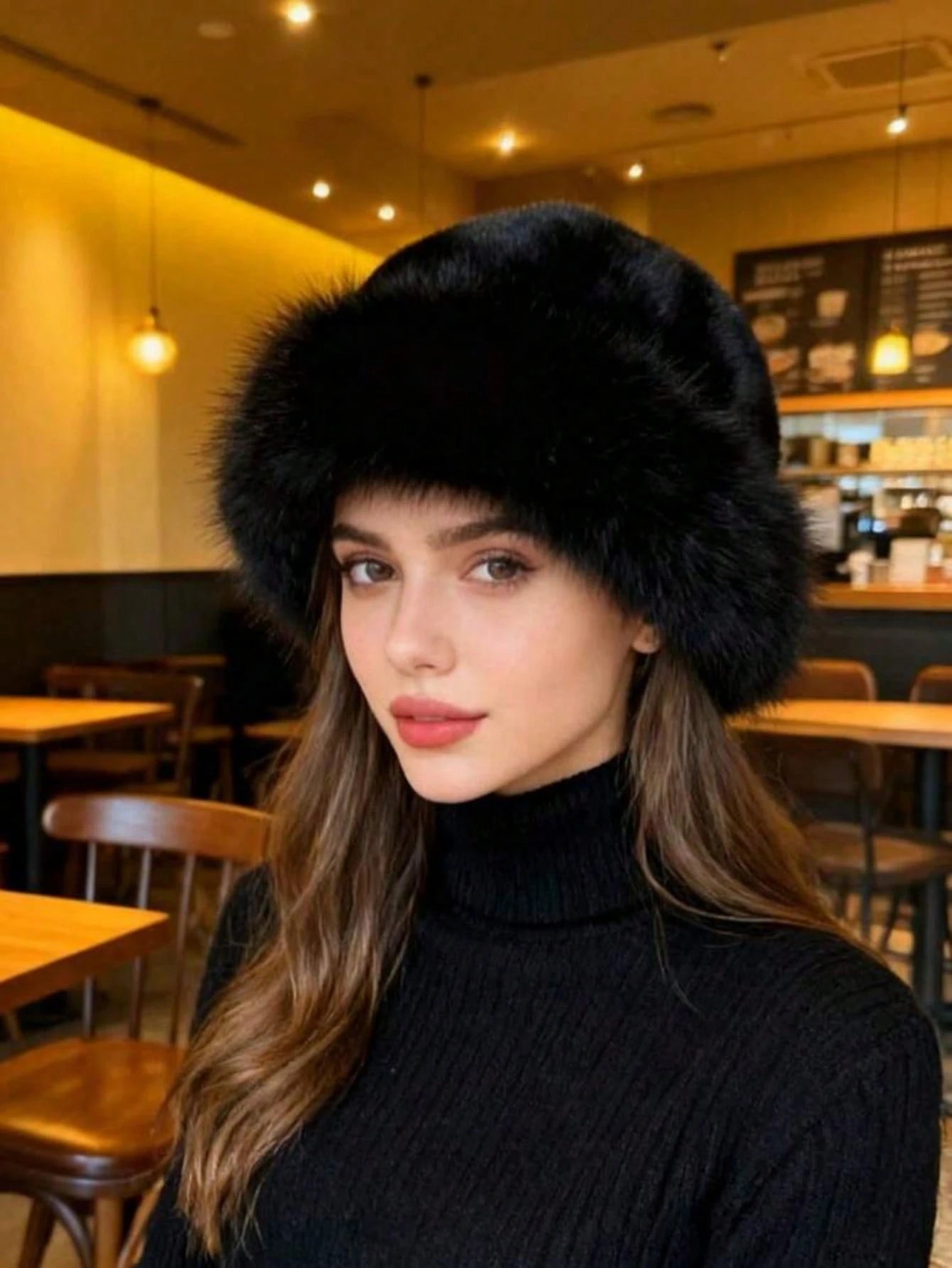 Elegant Fur Mongolian Hat