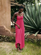 Minimalist Sleeveless Bohemian Dress