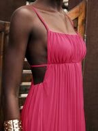 Minimalist Sleeveless Bohemian Dress