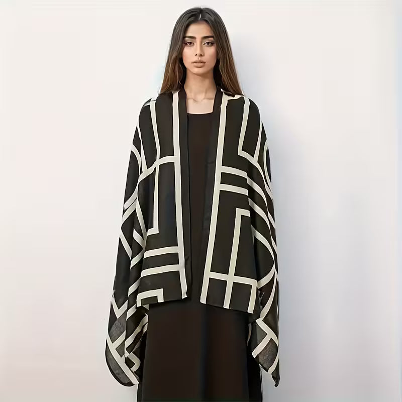 Elegant Geometric Scarf