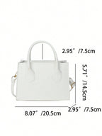 Double Handle Square Bag