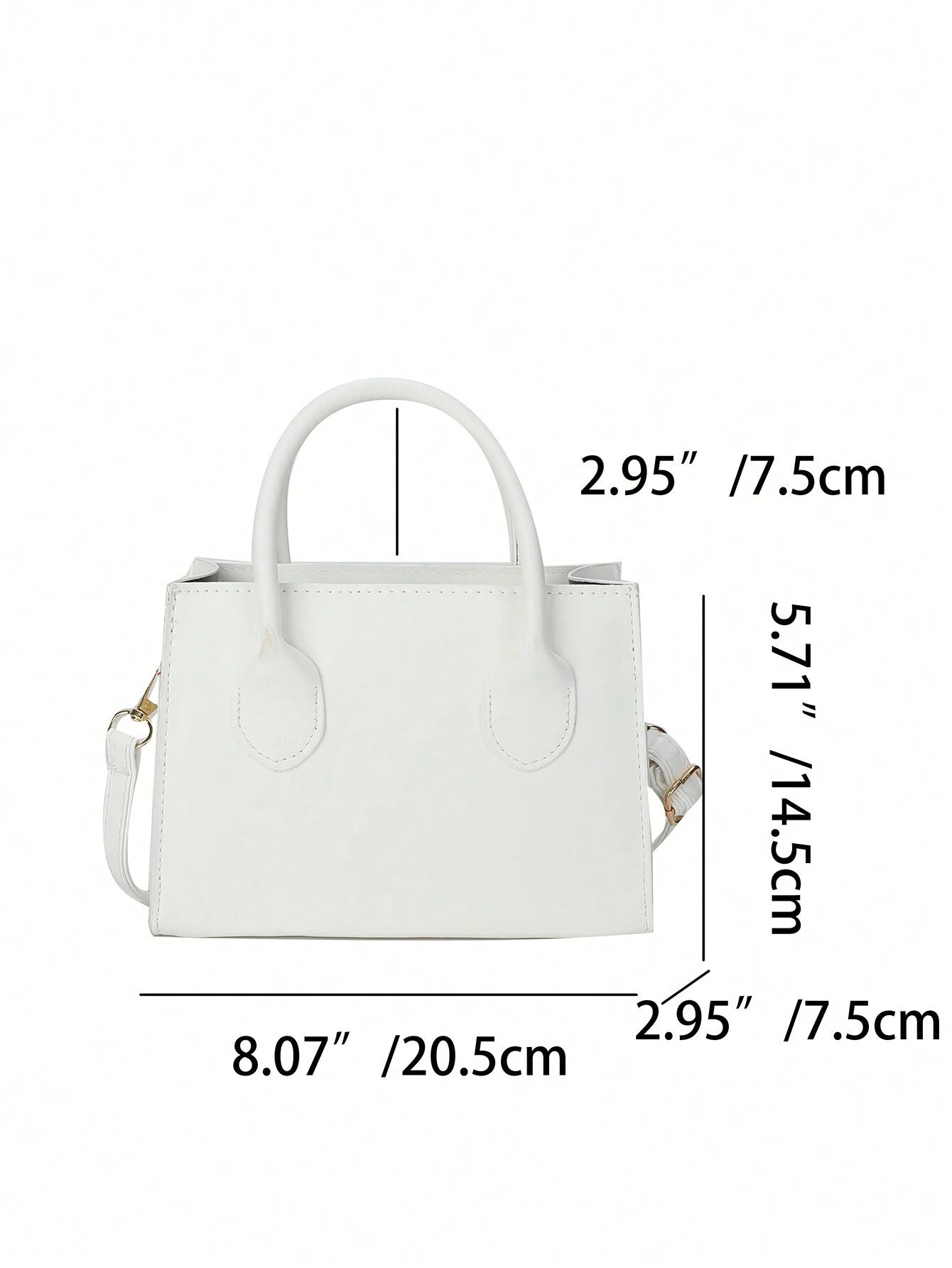 Double Handle Square Bag