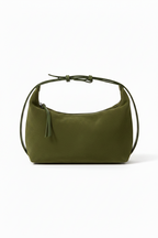 The Suede Crescent Hobo Bag
