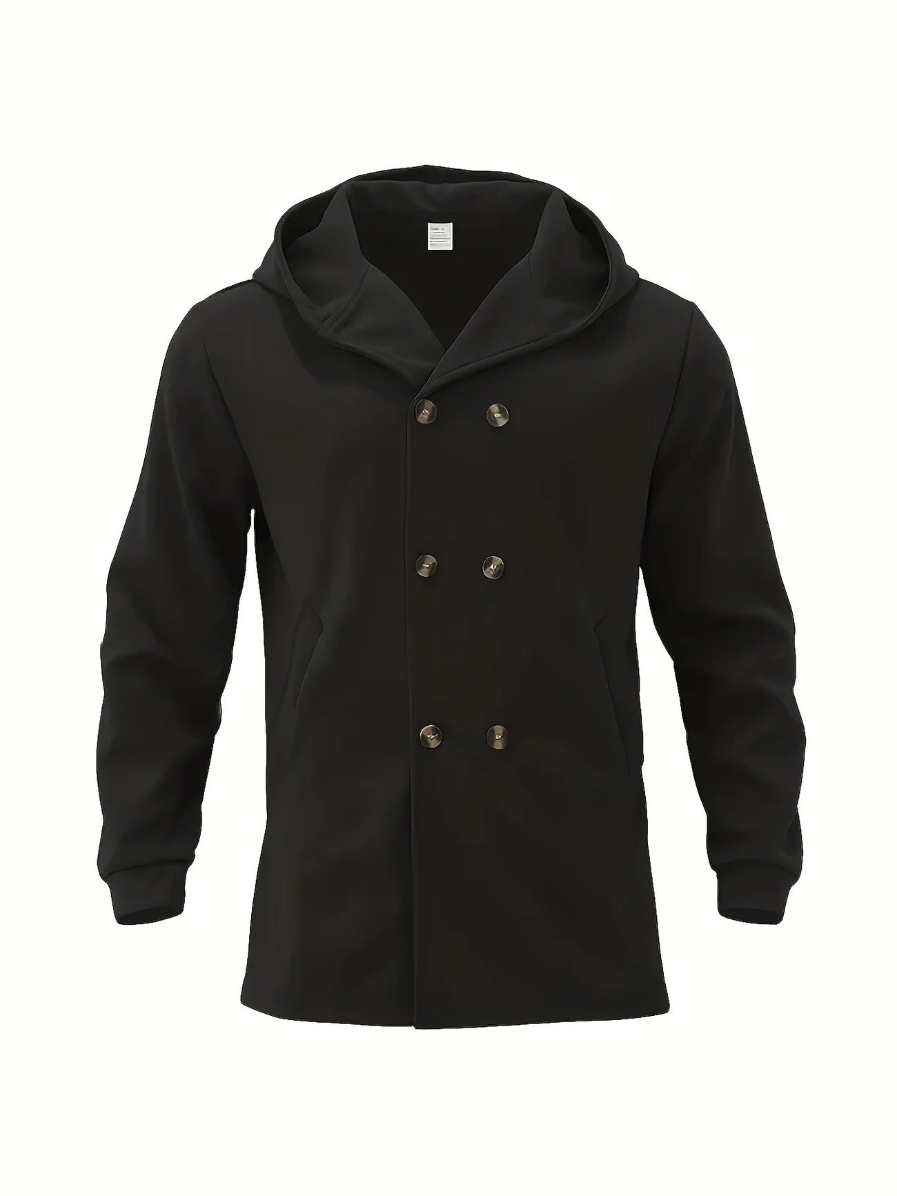 Hooded Wool Blend  Coats