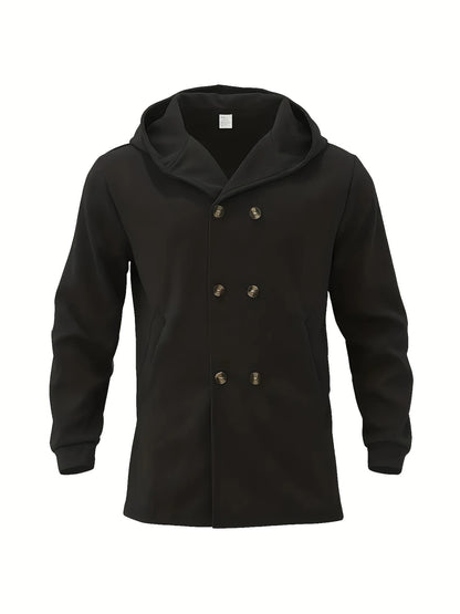 Hooded Wool Blend  Coats