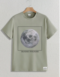 RARE Phase Round Neck Knitted Casual Short-Sleeve T-Shirt