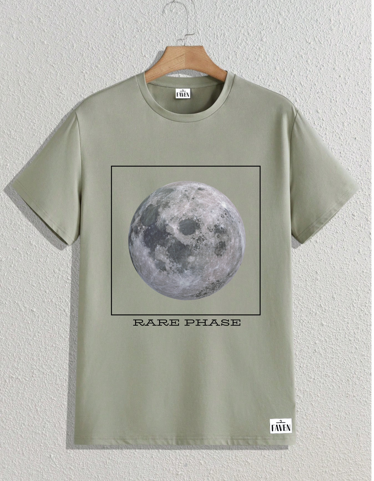 RARE Phase Round Neck Knitted Casual Short-Sleeve T-Shirt
