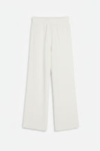 White pants on a white background