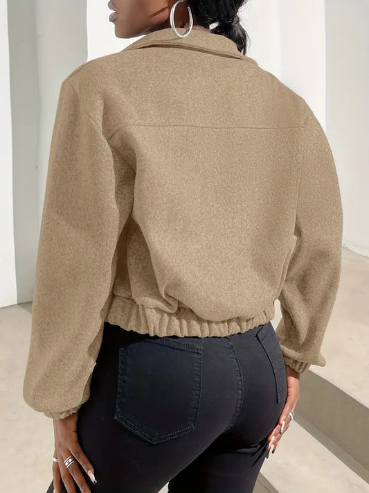 Zip-Up Minimalist Jacket