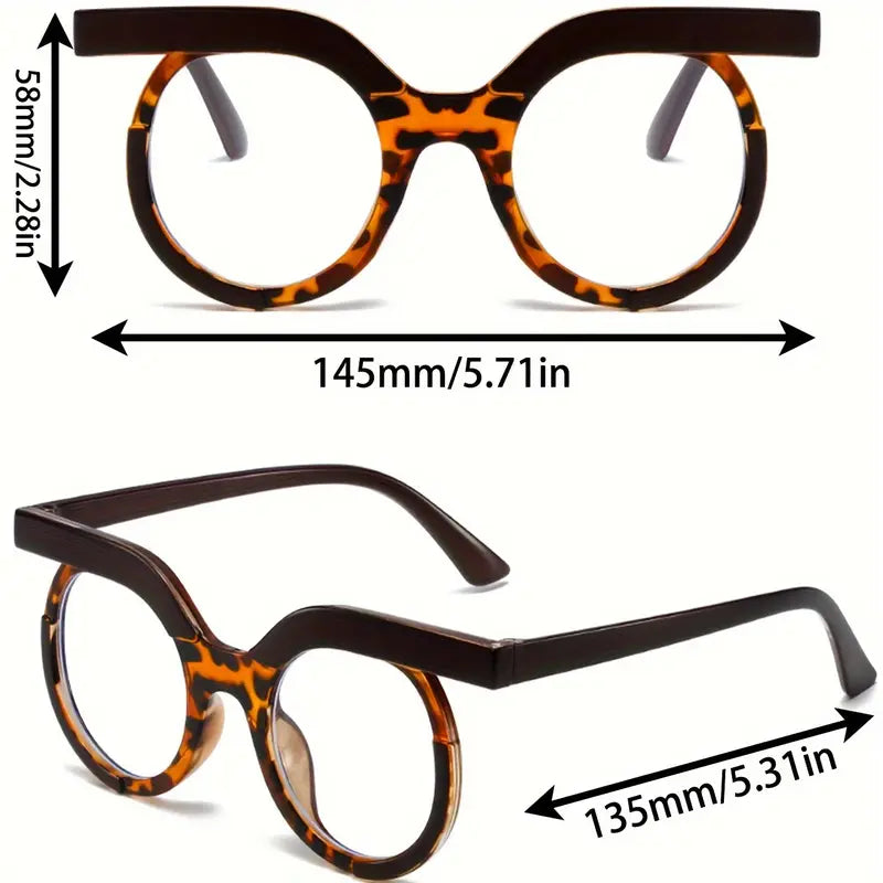 Owl Shapes Frame Glasses