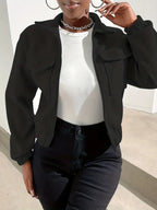 Zip-Up Minimalist Jacket