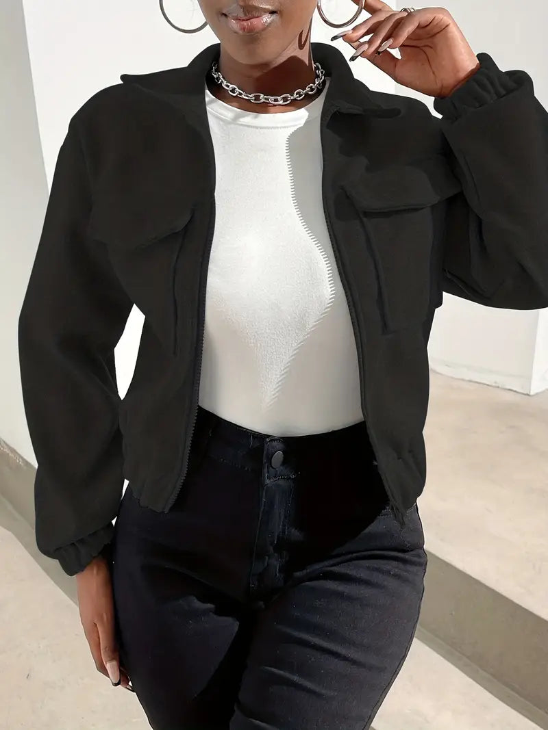 Zip-Up Minimalist Jacket