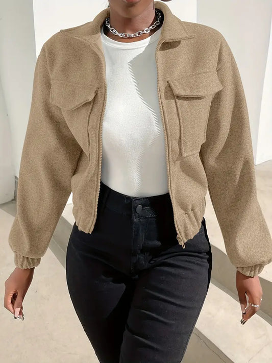 Zip-Up Minimalist Jacket