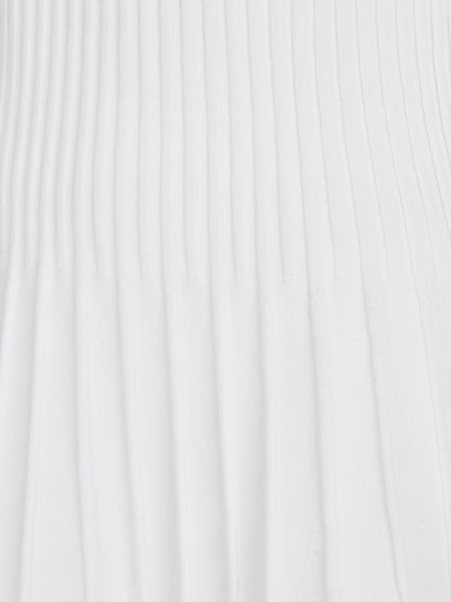 Pleated Mini Dress