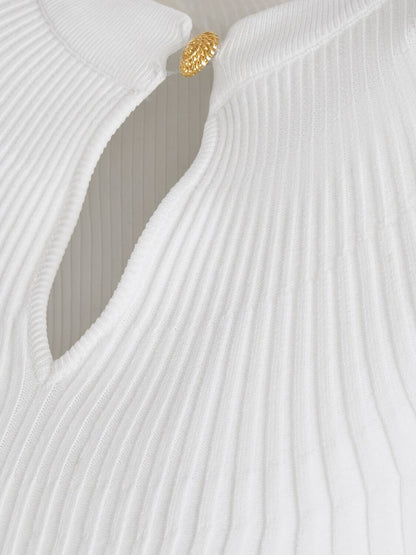 Pleated Mini Dress
