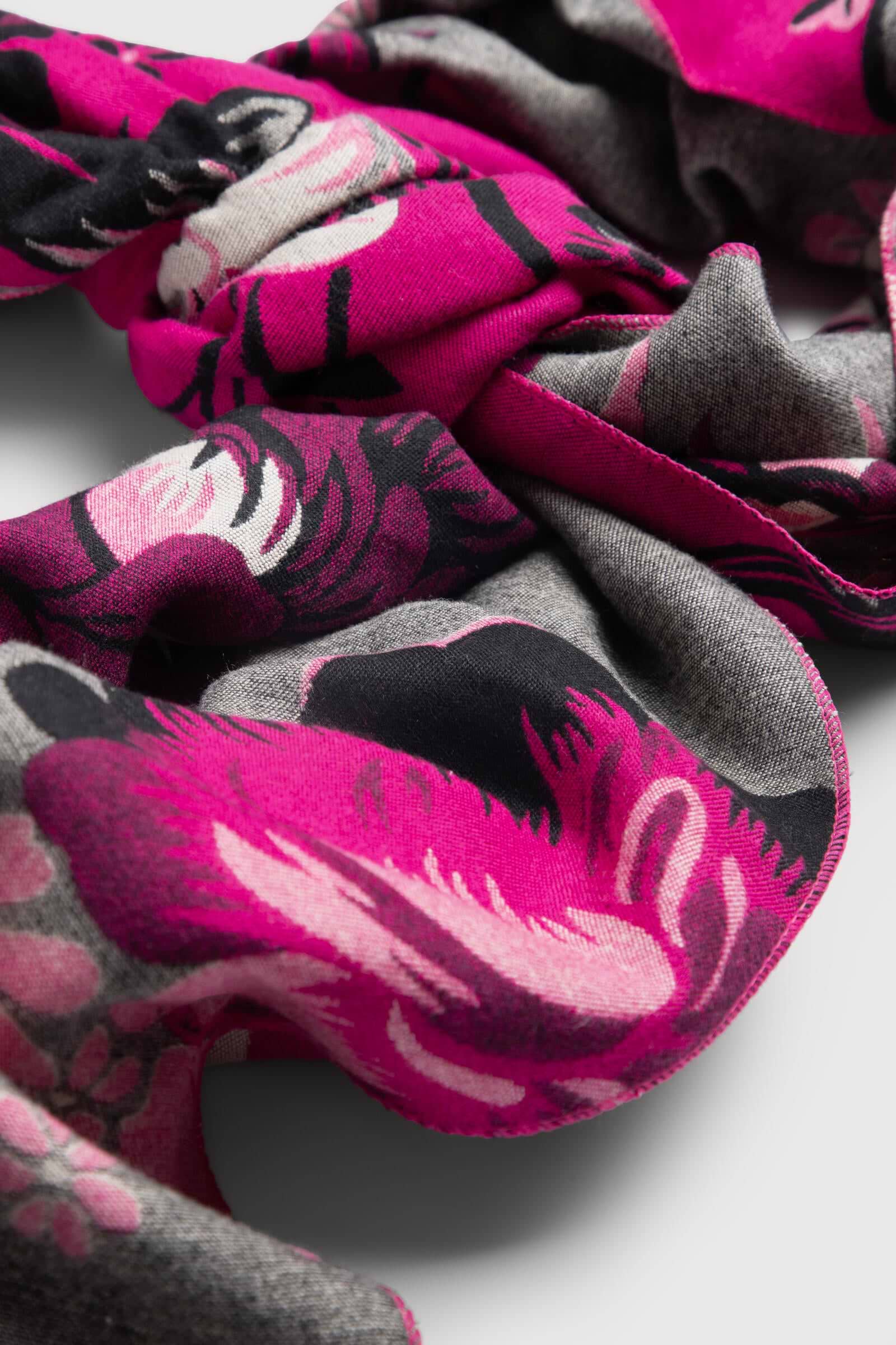 Reversible Blossom Burst Scarf
