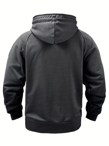 Half-Zip Cargo Sweatshirt