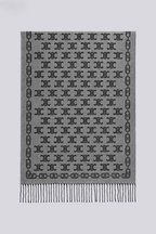 Designer Triomphe Wool Blend Scarf