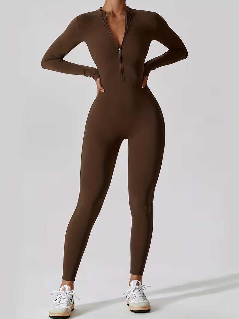 Full-Zip Up Jumpsuits
