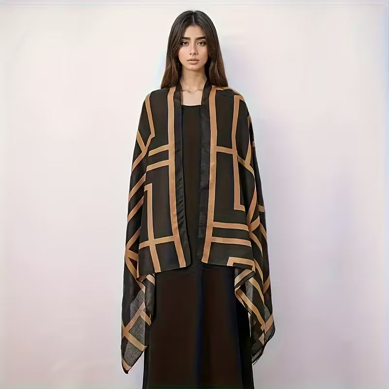 Elegant Geometric Scarf