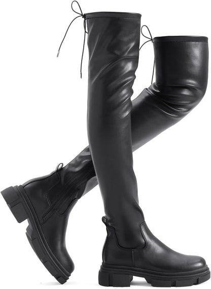 High Knit Sock Boots