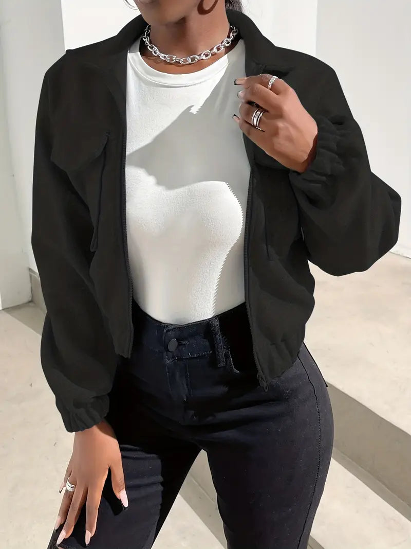 Zip-Up Minimalist Jacket